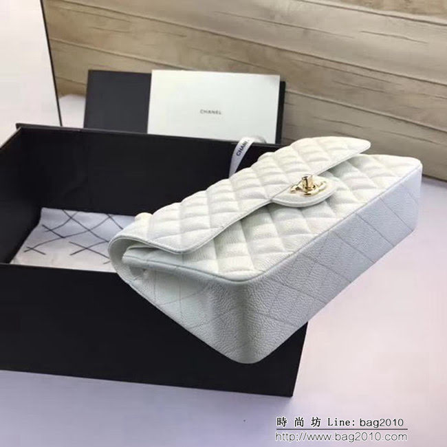 香奈兒CHANEL 升級版A1112全新經典小羊皮金銀鏈條單肩斜挎包 DSC1738